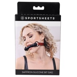 Saffron Silicone Bit Gag